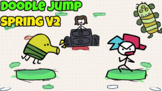 FNF vs Doodle Jump (Spring V2)